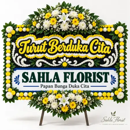 Papan Bunga Duka Sabuga Bandung
